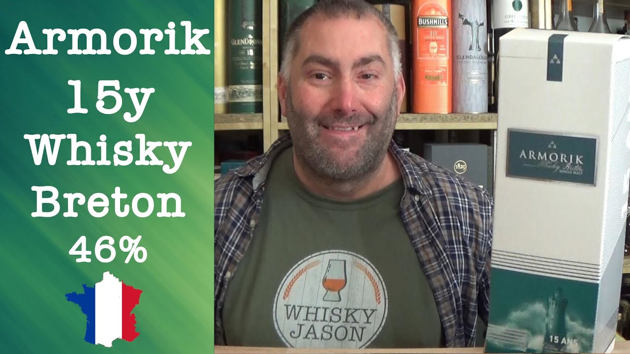 Armorik aged 15 years French Single Malt Whisky Breton with 46% Review by WhiskyJason