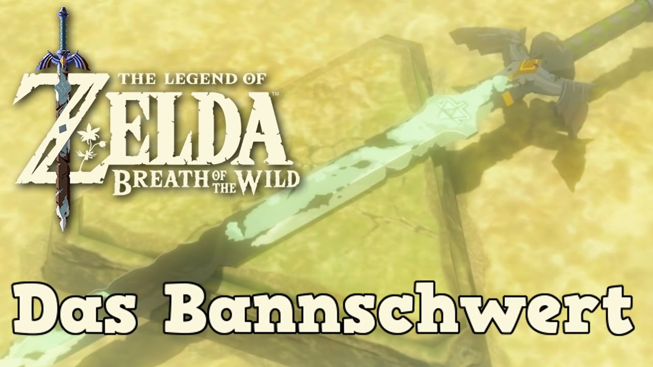 Master Schwert Bannschwert The Legend of Zelda Breath of the Wild @Chriscrasher