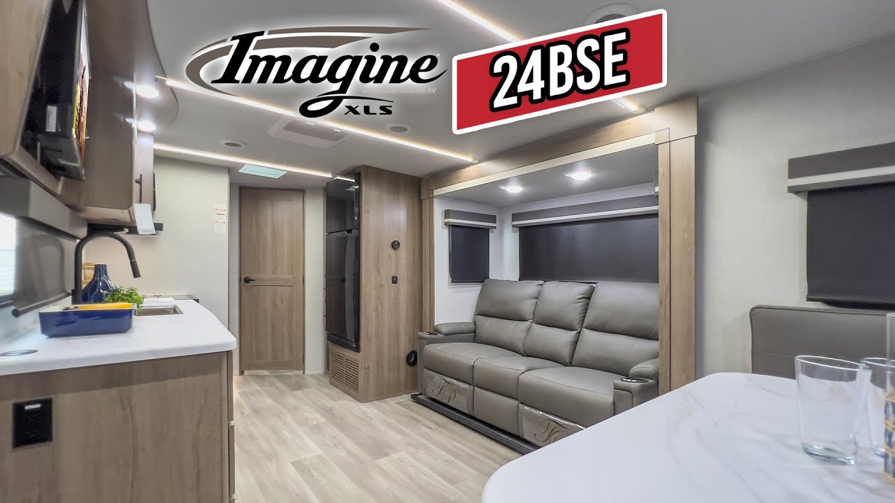 2024 Grand Design Imagine XLS 24BSE Walkthrough - Perfect Travel Trailer for a Small Family!