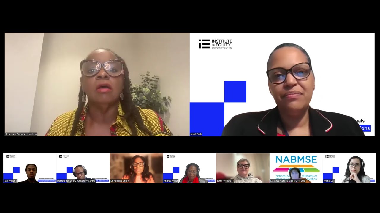 Annual EDI Lecture Rosemary Campbell-Stephens - Leadership In The Key Of Blue