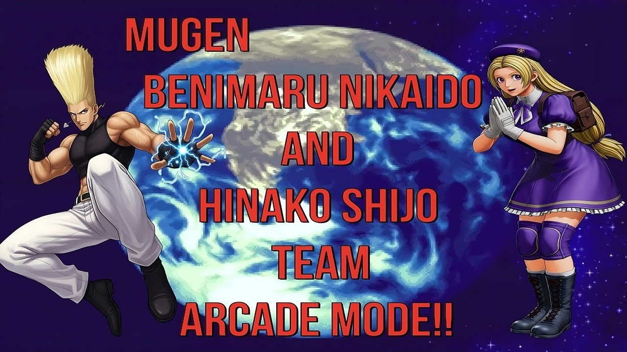 MUGEN Benimaru Nikaido (Pots) And Hinako Shijo (Pots) Longplay!!