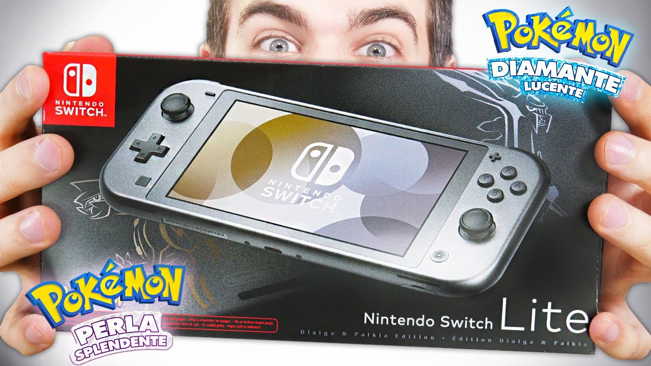 APRO LA NUOVA NINTENDO SWITCH LITE EDIZIONE DIALGA E PALKIA!