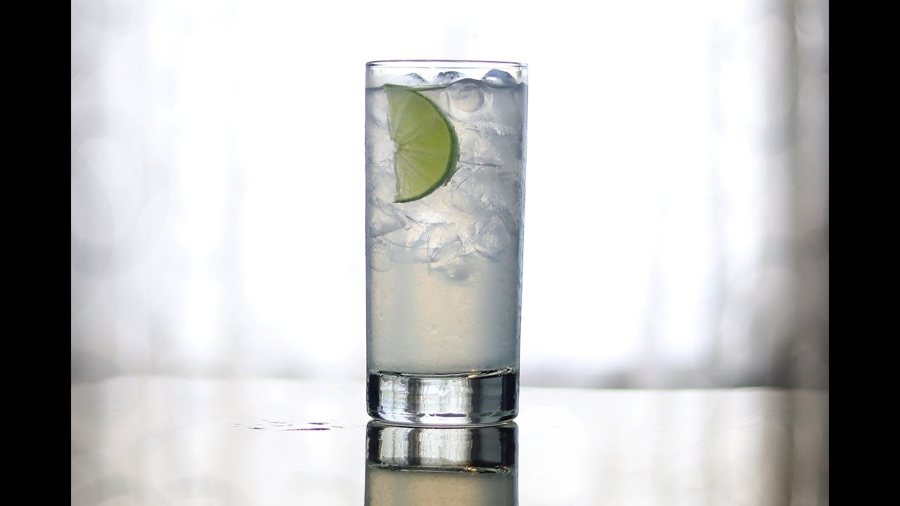 Perfect Gin and Tonic with Premium Ingredients