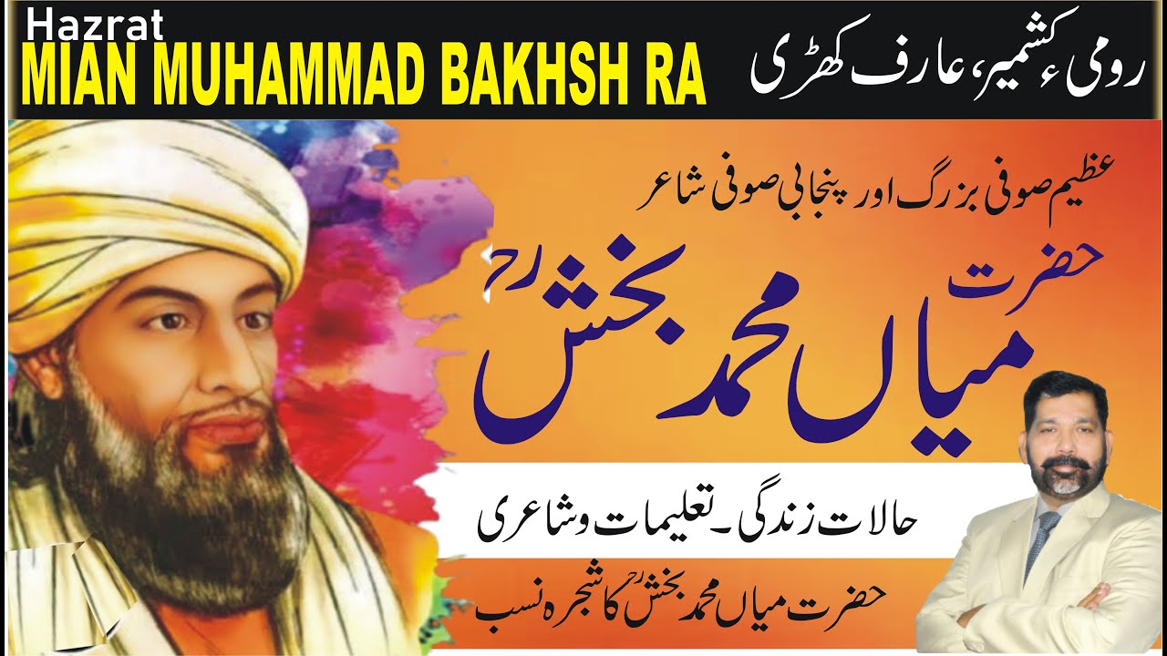 Mian Muhammad Bakhsh RA |میں محمد بخش |Poetry of Mian Muhammad Bakhsh| Mian Muhammad bakhsh ka kalam