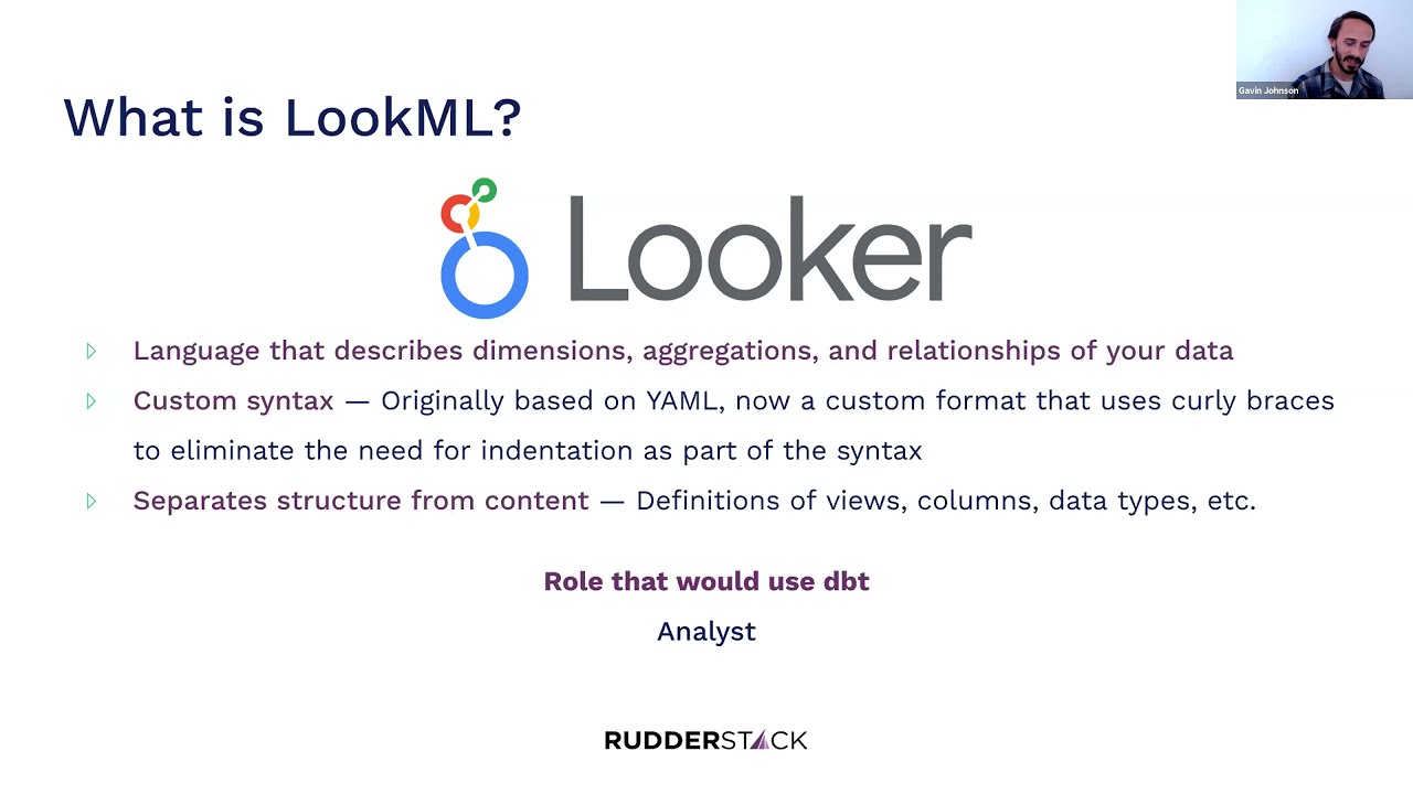 DBT vs LookML – Modern Data Workflows with RudderStack