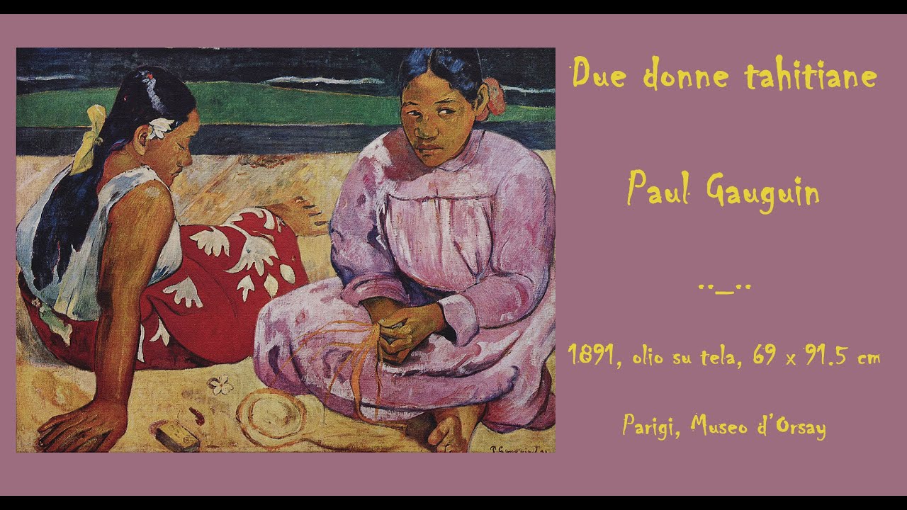 Due donne tahitiane, Paul Gauguin