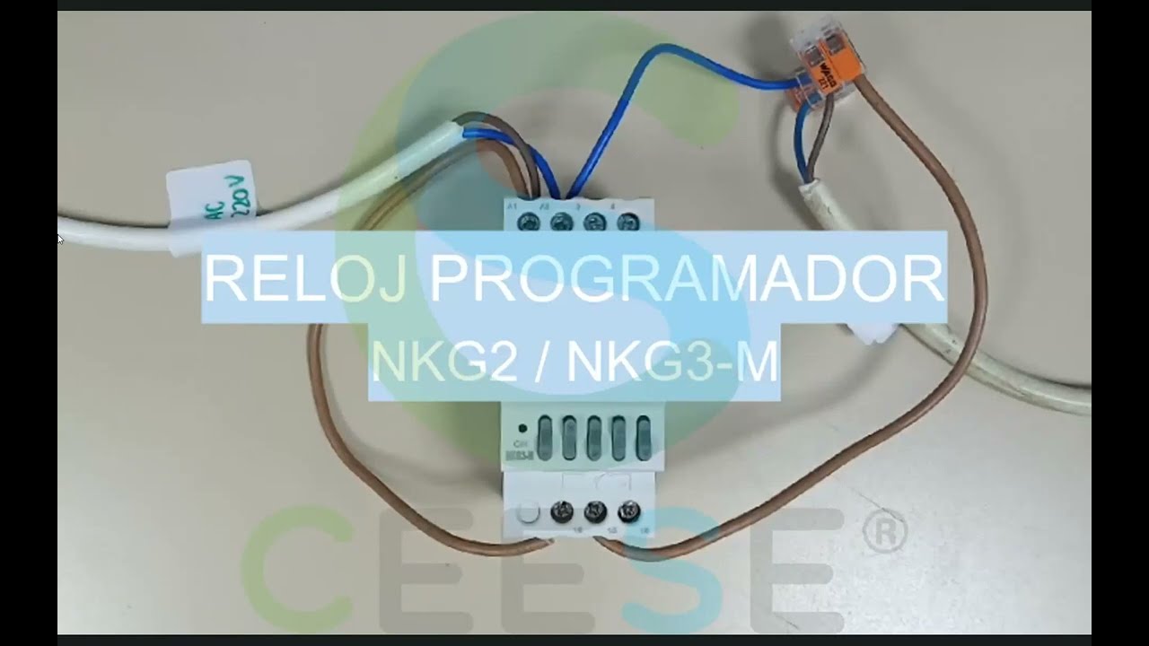 RELOJ PROGRAMADOR NKG2 NKG3-M CHINT