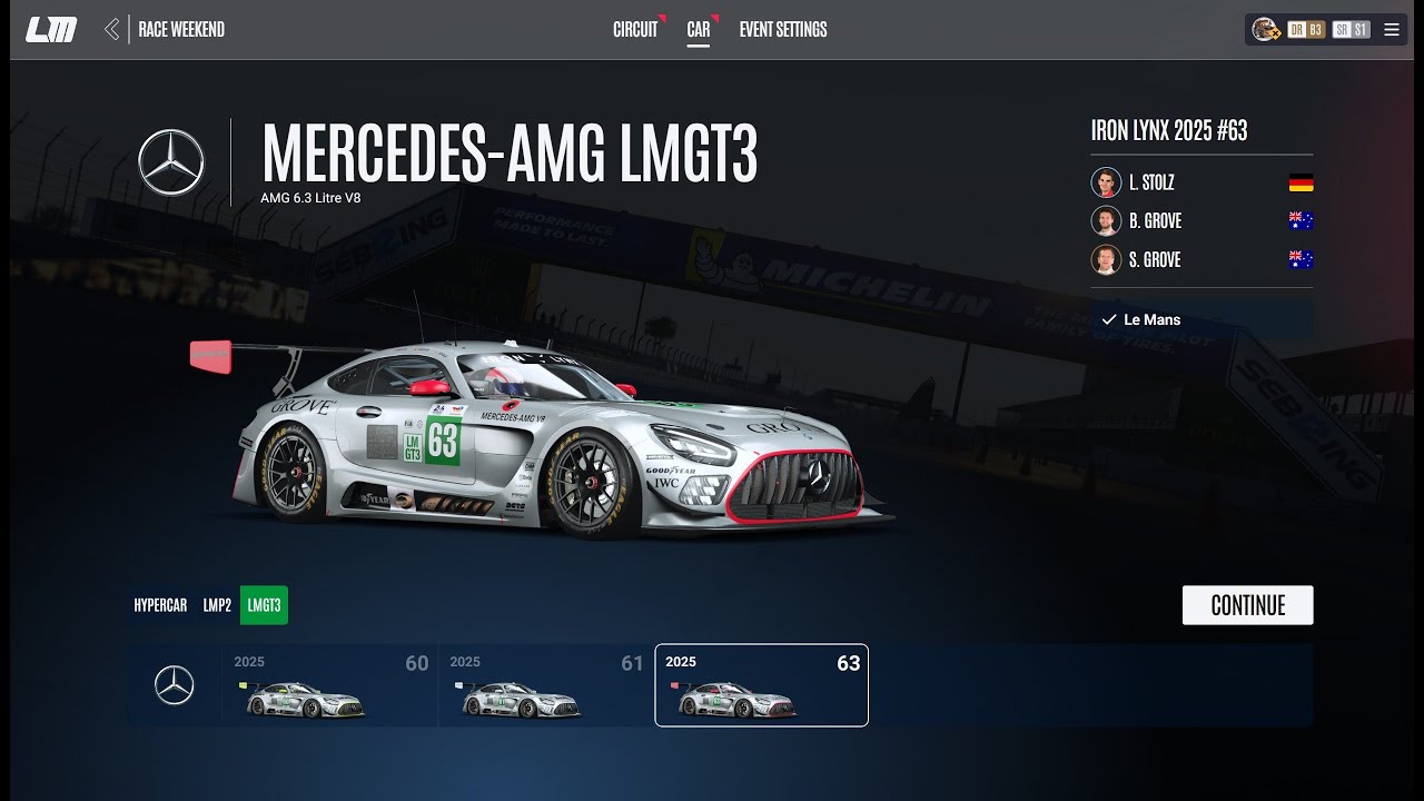Working up a sweat at Sebring