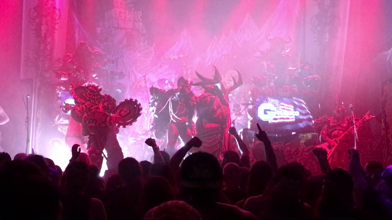 GWAR The Sordid Soliloquy Of Sawborg Destructo Live 11-2-17 Blood Of The Gods Tour Mercury Ballroom