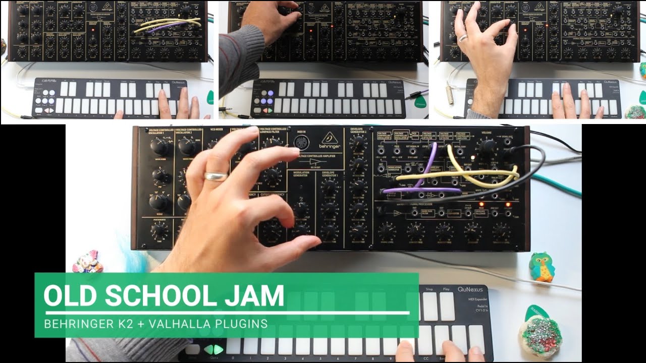 Old School Behringer K-2 (Korg MS-20 clone) and Valhalla plugins. Ambient/Cinematic/Berlin School