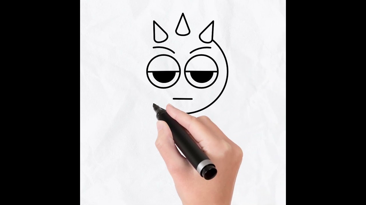 Drawing RED [ RADDY ] from Incredibox Sprunki