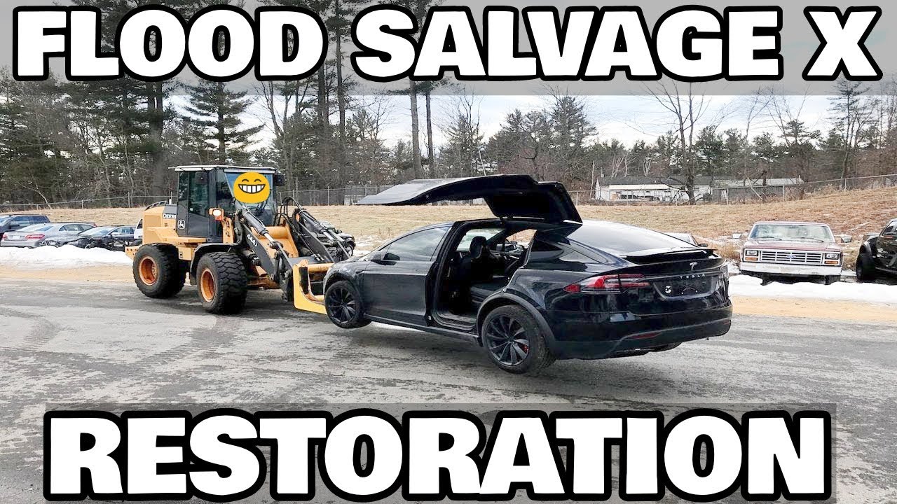 Restoring a Flood Salvage Tesla Model X Part 1