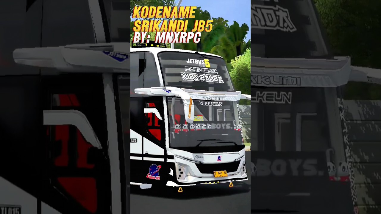 Pacar Baruku gaes Kids Panda JB5 MNxRPC - Bus Simulator Indonesia #bussid