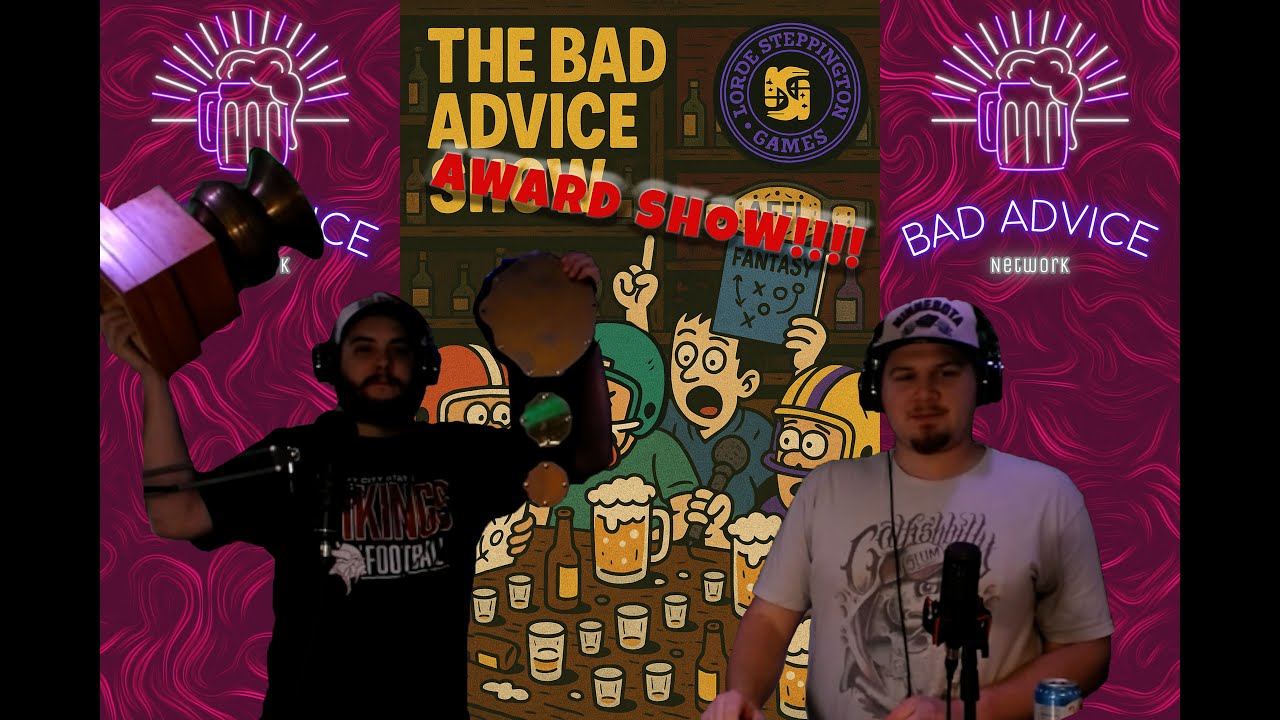 1st annual Bannies 2025 award show | Bad Advice Fantasy Football Show