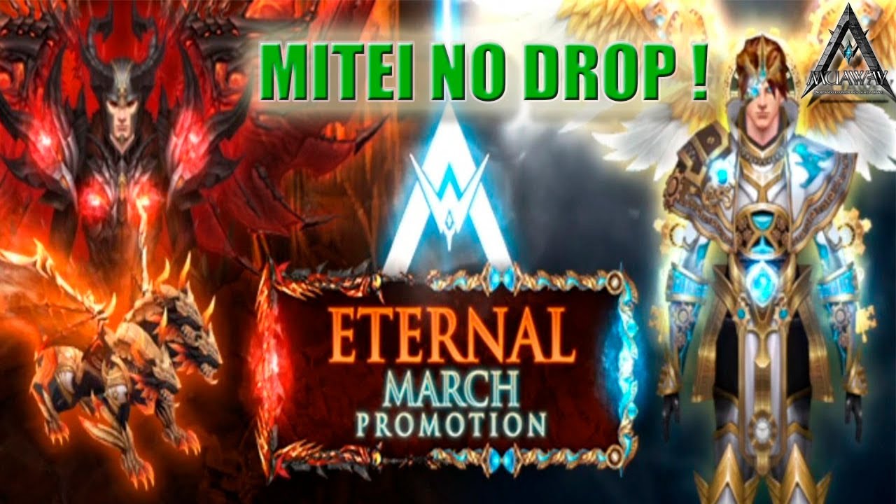 DROPANDO BOX DA PROMO&Ccedil;&Atilde;O ETERNAL MARCH - MUAWAY 2023 ! MITEI 🤔