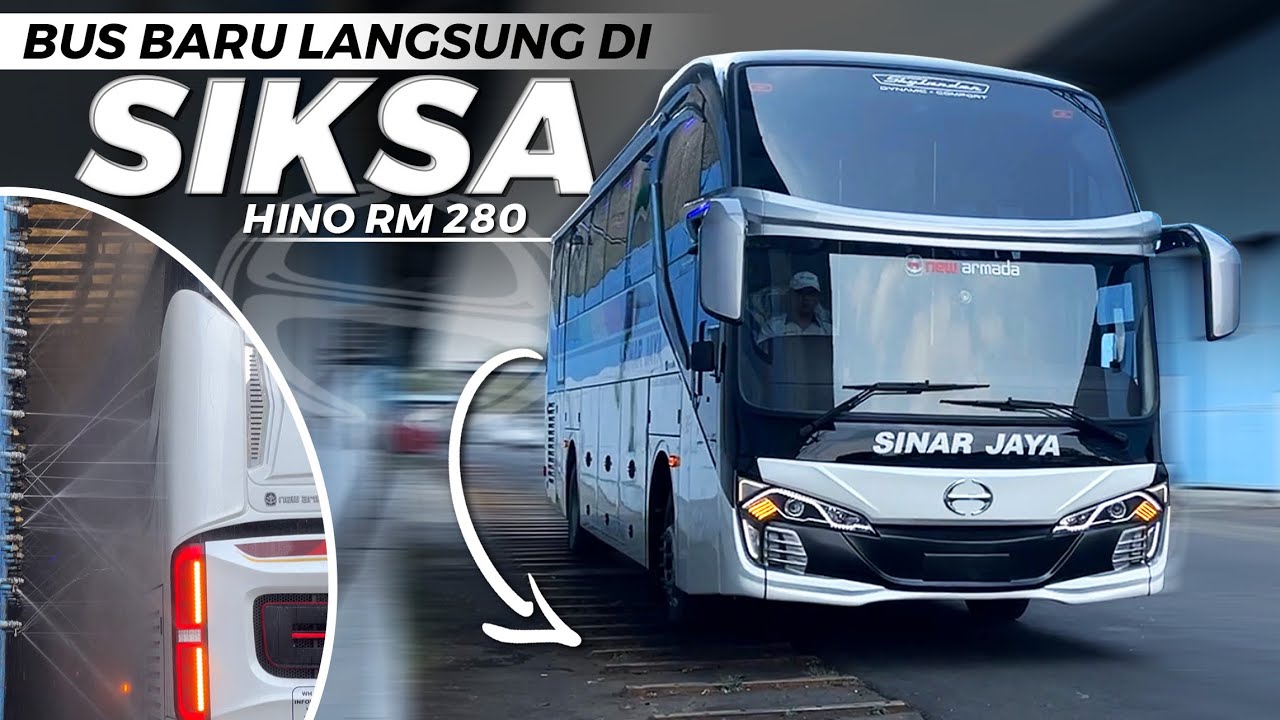 SEGINI KETATNYA QC SEBELUM RILIS BUS DI NEW ARMADA😱‼️ Sinar Jaya Skylander R22 Hino RM 280