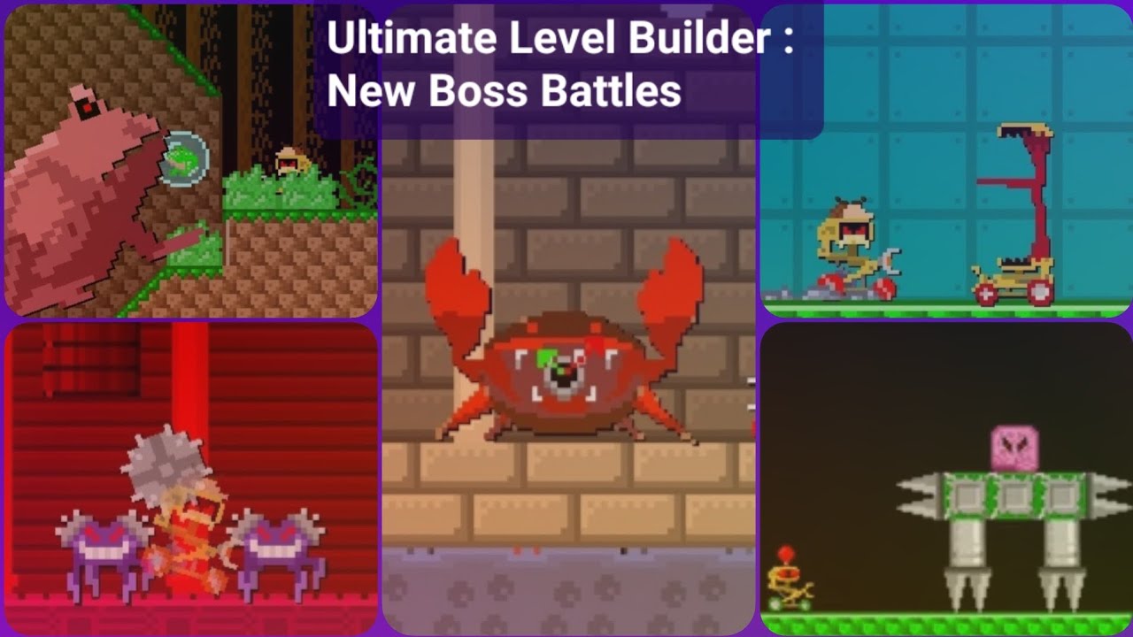Ultimate Level Builder Update 1.6.1. : All New Bosses ( + minibosses and community/custom bosses )
