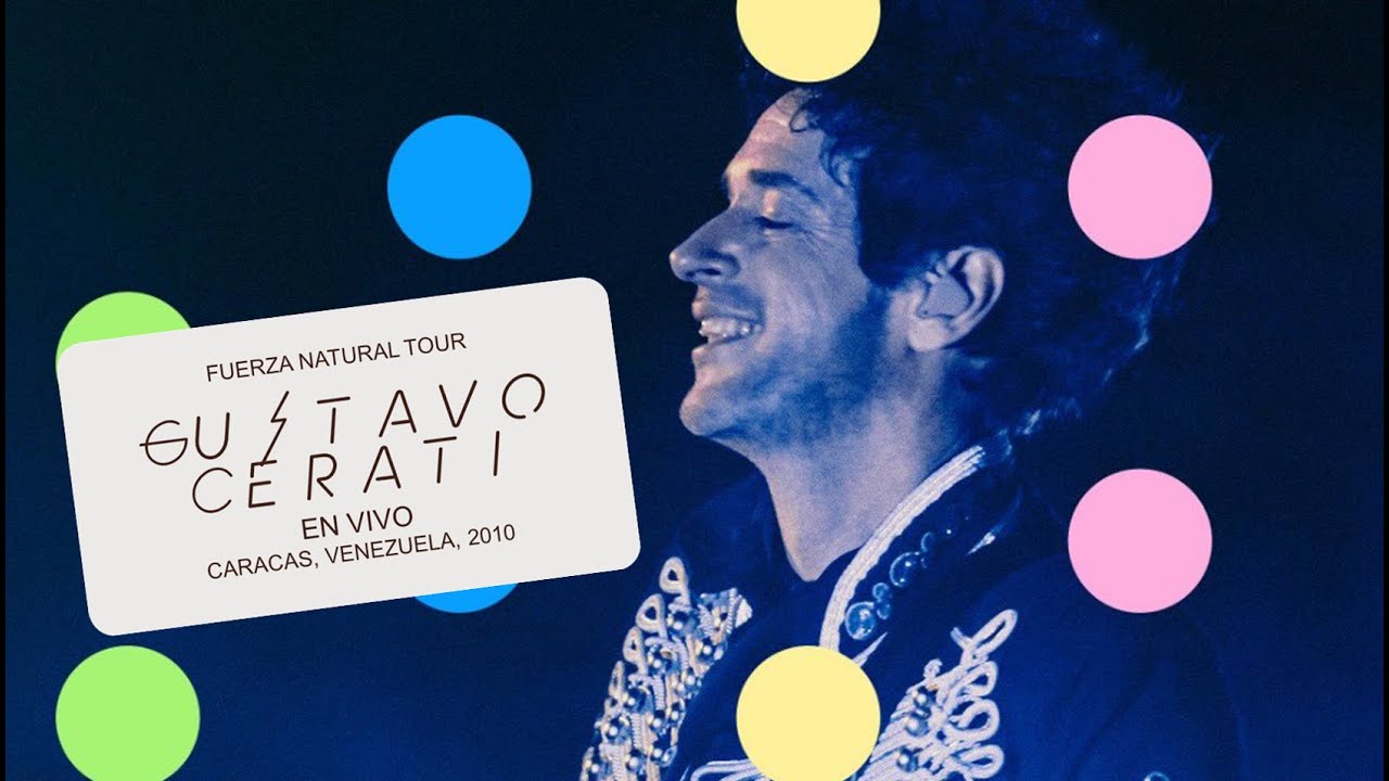 Fuerza Natural Tour, Gustavo Cerati en vivo en Caracas, Venezuela, (15.05.2010) / Concierto completo