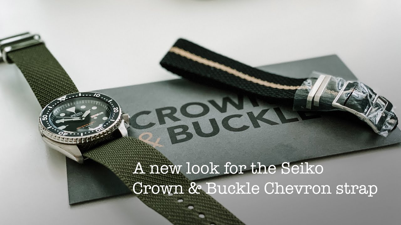 Crown & Buckle CHEVRON Strap the Hybrid NATO