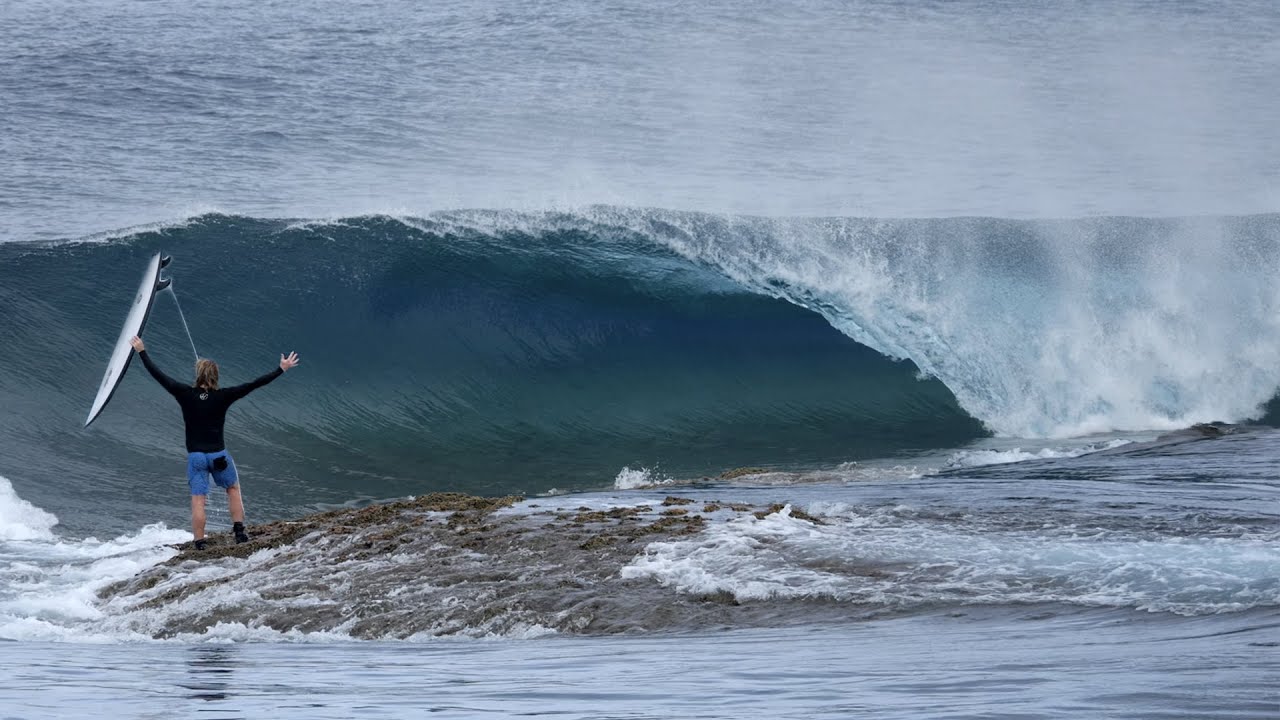 The Sketchiest Wave I've Ever Surfed (DRY Reef)