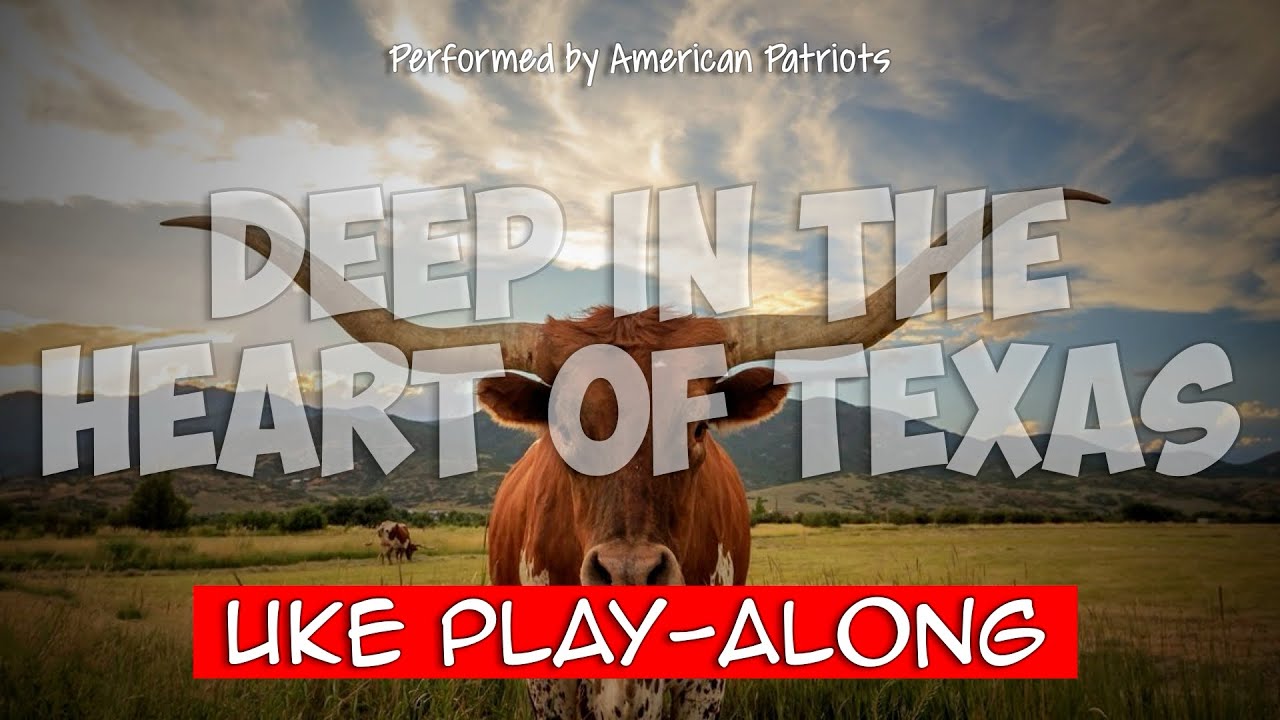 Deep In The Heart Of Texas (ukulele play-along) Key C