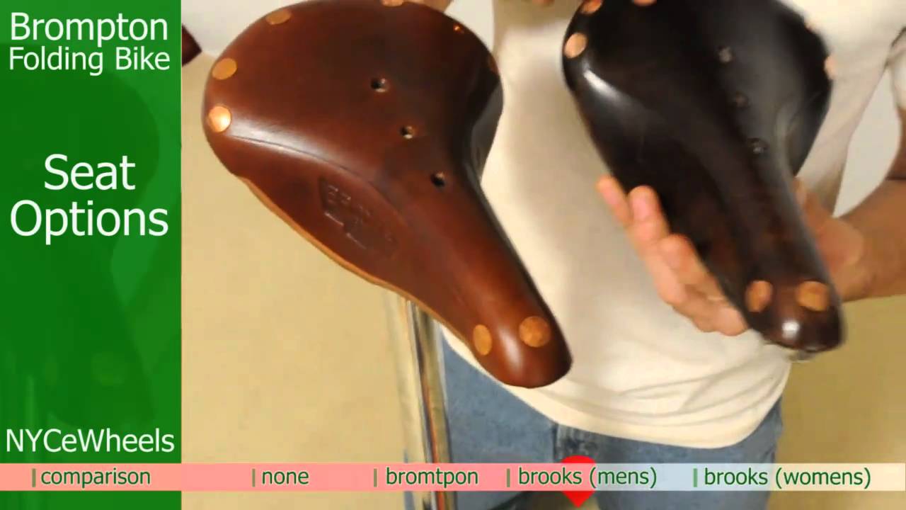 Brompton folding bike - Seats and Saddles