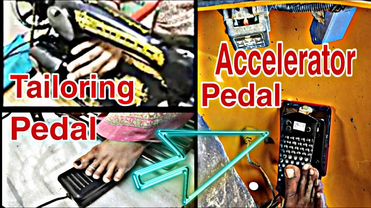 Piaggio Ape Passenger Auto Accelerator Pedal Alteration // Tailoring Pedal