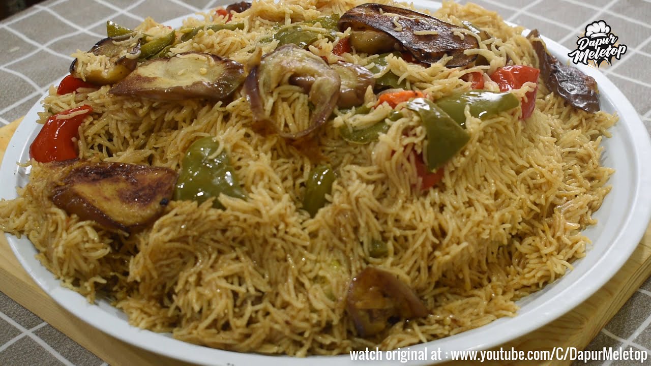 #resepidapurmeletop #maqlubah #maghlubah Nasi Arab Maqlooba Periuk Terbalik Special Bulan Rejab