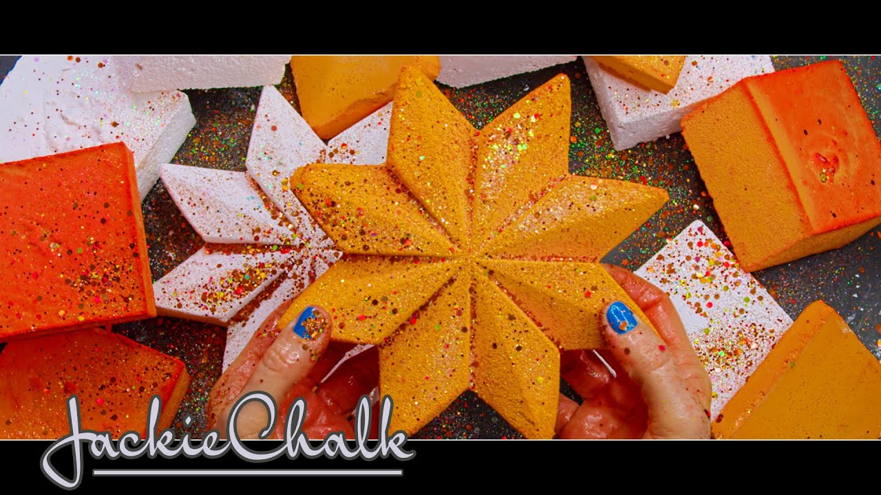 🌟Satisfying Gym Chalk Crush | [JackieChalk ASMR S1E80]