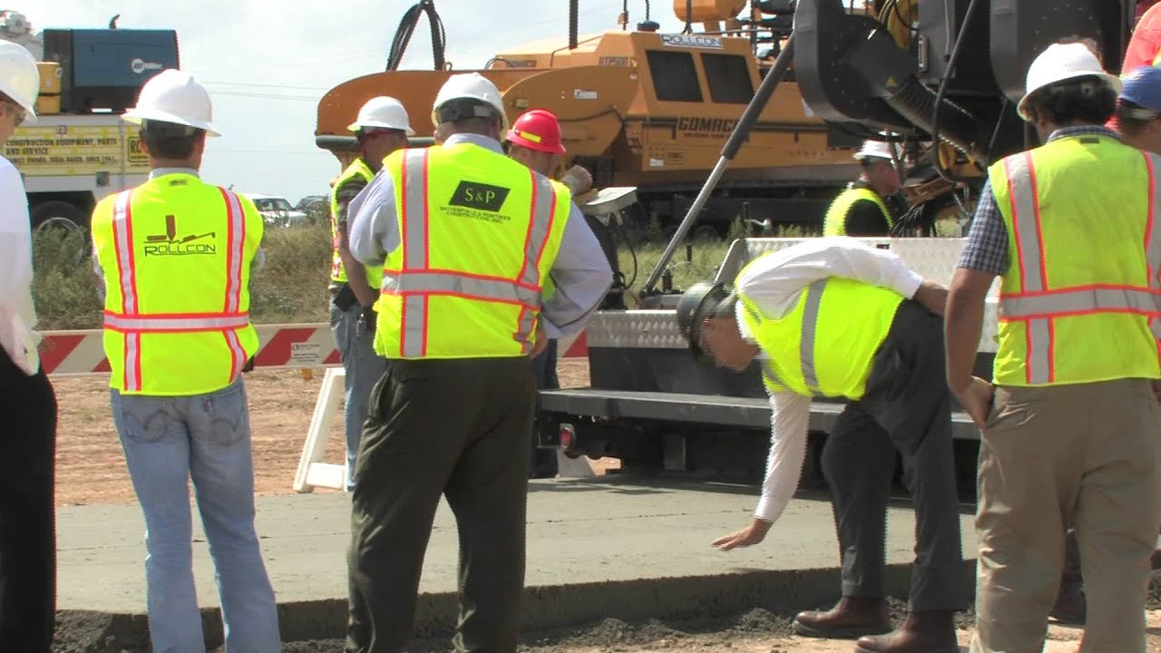 RollCon: Roller Compacted Concrete Demonstration