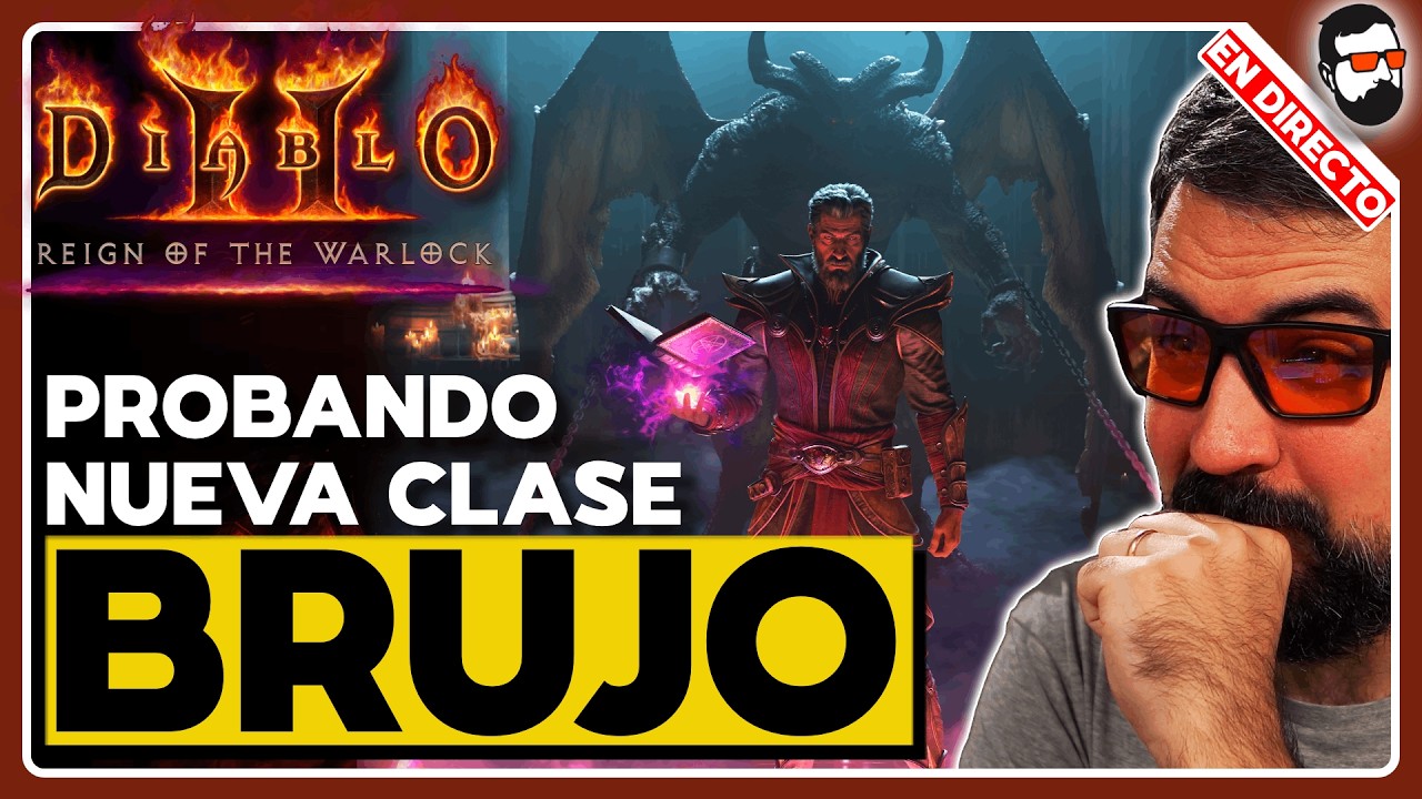 🔴EN VIVO🔴 ¡Probando TODO lo NUEVO en Diablo II Resurrected! Brujo, Pestañas y más