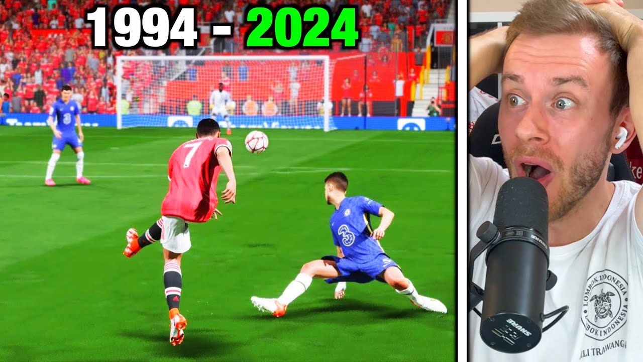 WEITSCHÜSSE von FIFA 94 bis FC 24! 😳 (zu wild!)