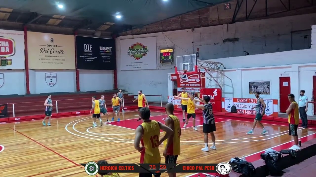 Fecha 5 - Grupo A - Heroica Celtics 78-59 Cinco Pal Peso