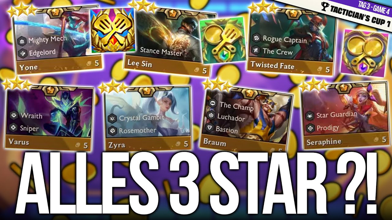 DAS KRASSESTE Board ALLER Zeiten! | TFT Tactician's Cup Tag 3 Game 4