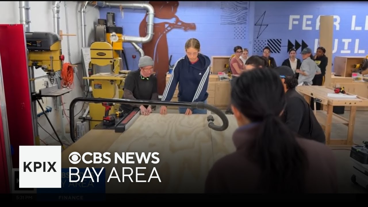 Berkeley's Girls Garage program teaches young women how to use power tools
