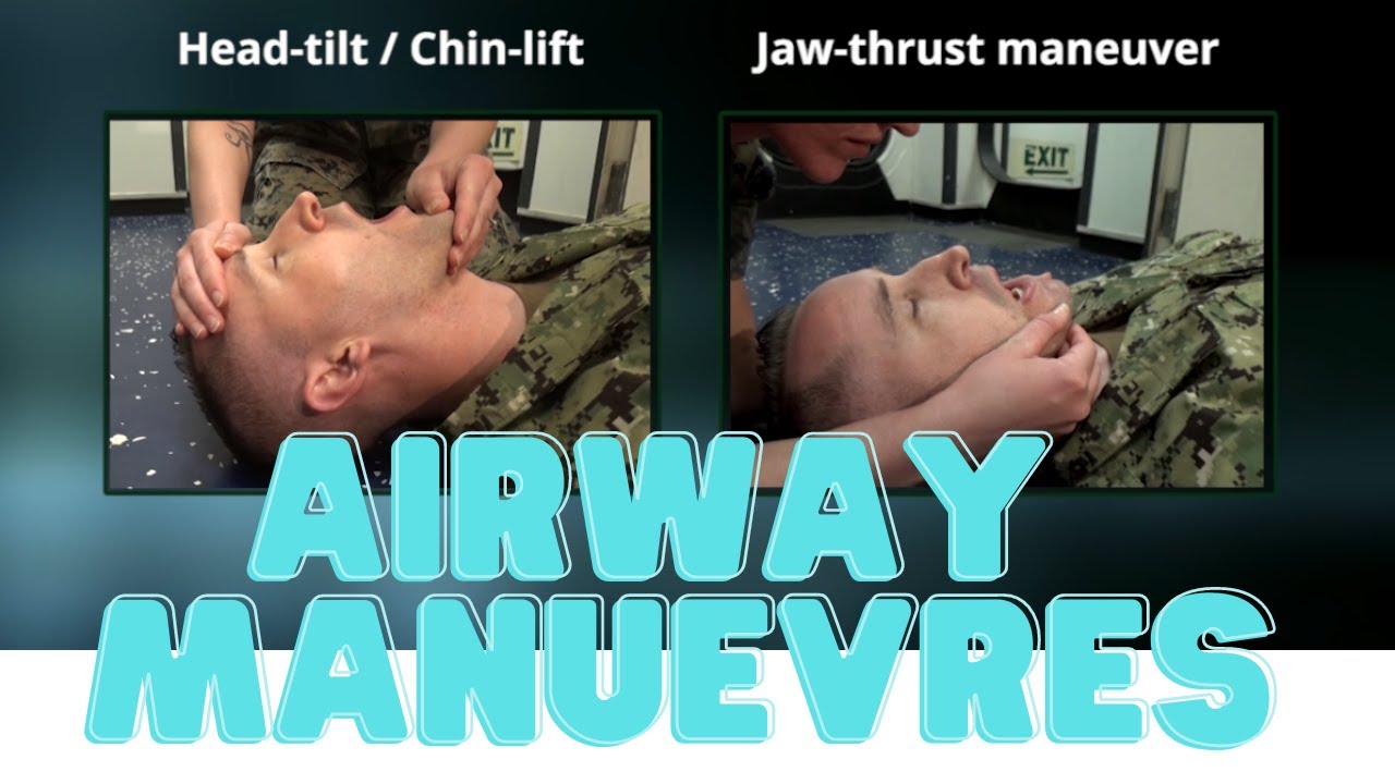TCCC: Head Tilt Chin Lift Maneuver Demonstration