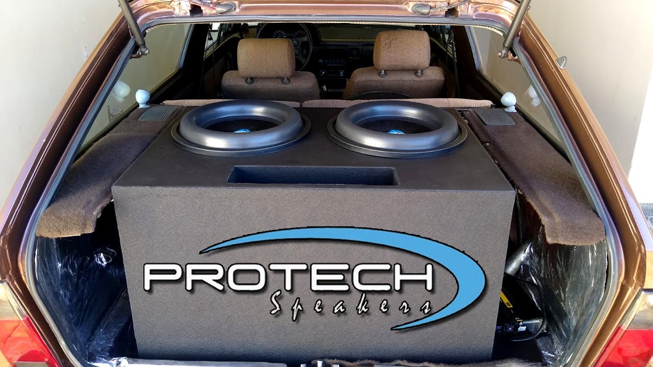 PARATI COM O SOM MAIS FORTE DO BRASIL? 2 SUBWOOFER PROTECH COMPETITION 2000W 15