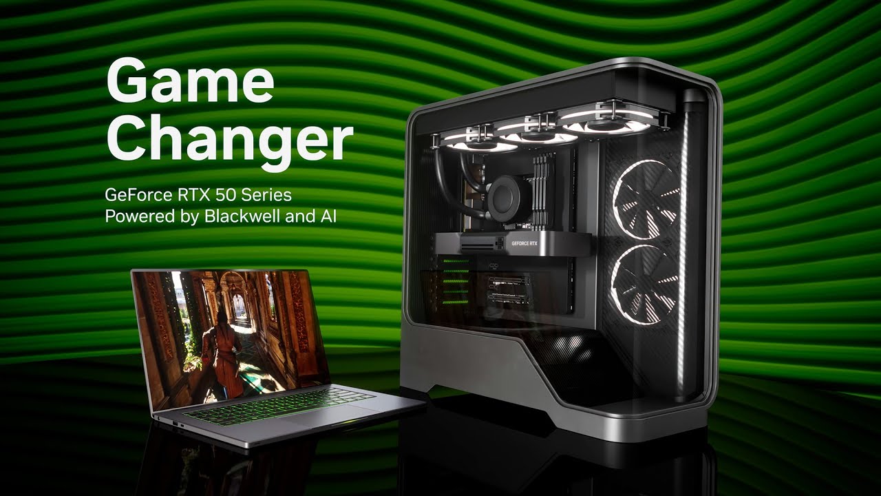 GeForce RTX S&eacute;rie 50 | GPUs e Laptops | Isto muda o Jogo