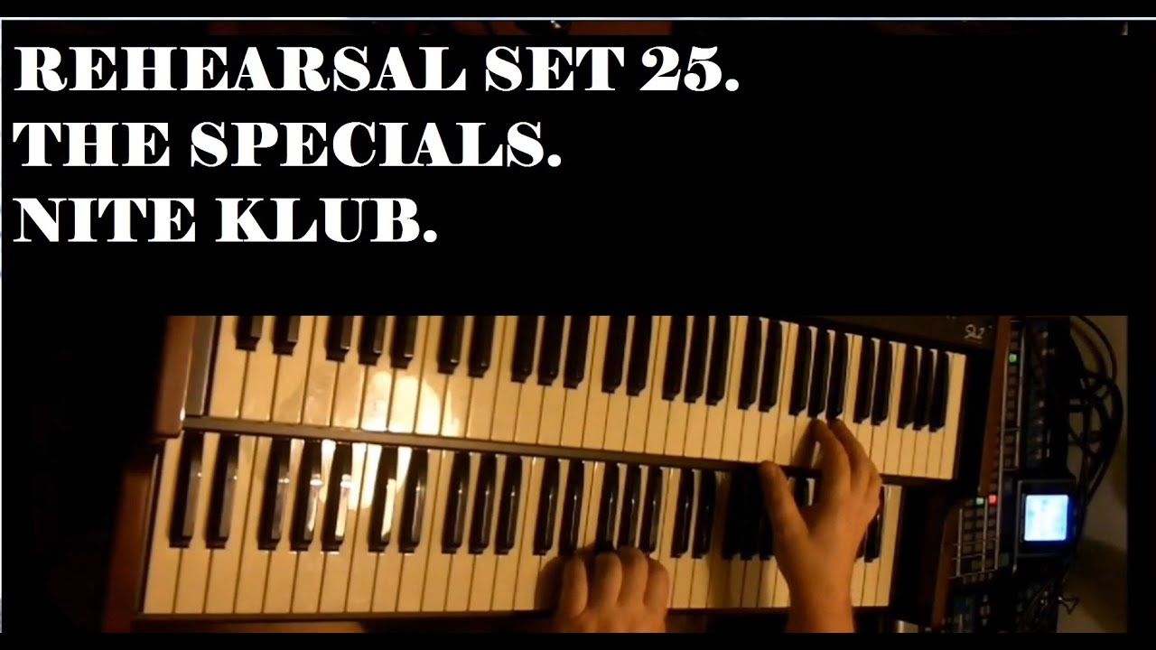 REHEARSAL SET.25. THE SPECIALS  