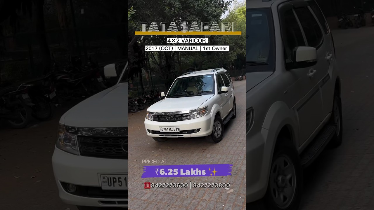 Tata Safari 4X2 2017 | On sale #usedcars #carsales #secondhandcars