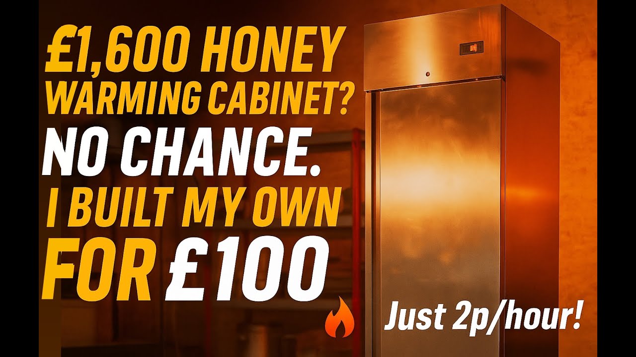 I Built a Super-Efficient Honey Warming Cabinet from an Old Fridge! 🐝 | Saved &pound;1,500!