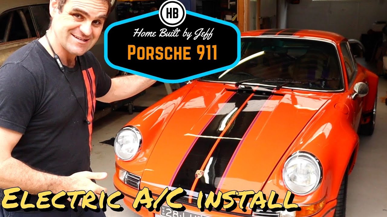 Classic Porsche 911 AirCon install 1