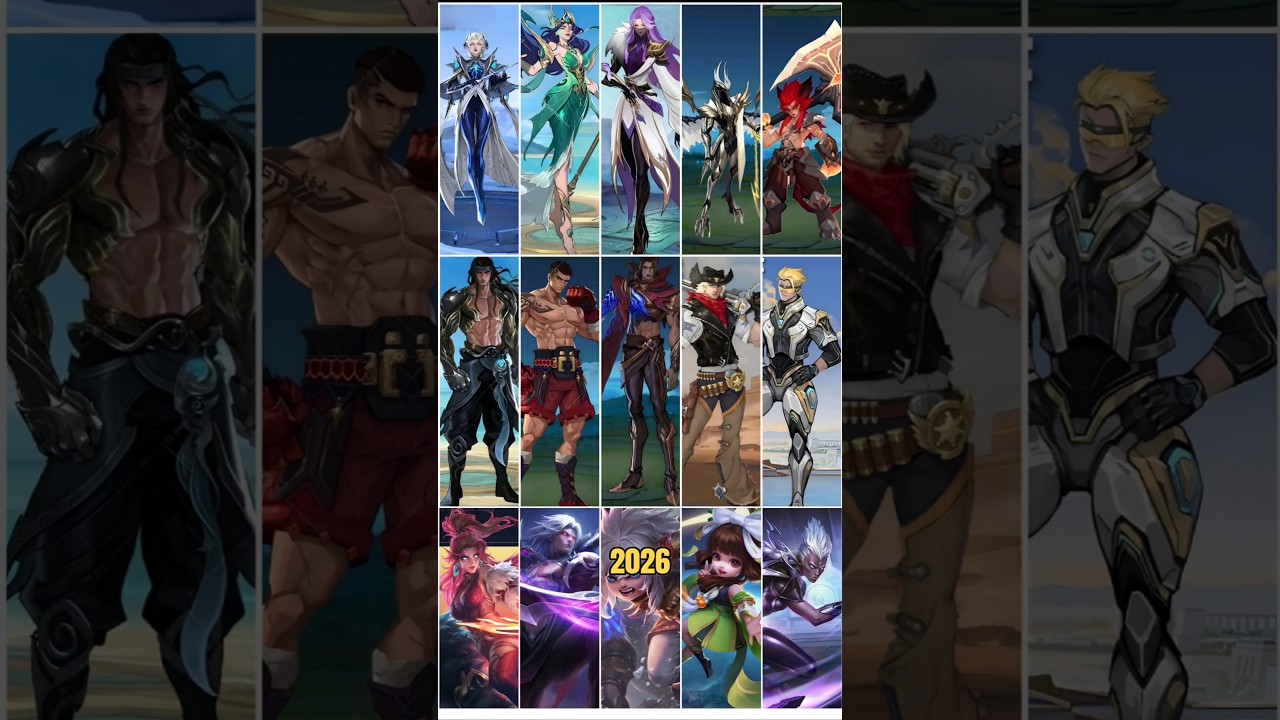 Все будущие герои обновлены #mobalegends5v5 #moba5v5English #moba5v5pippin