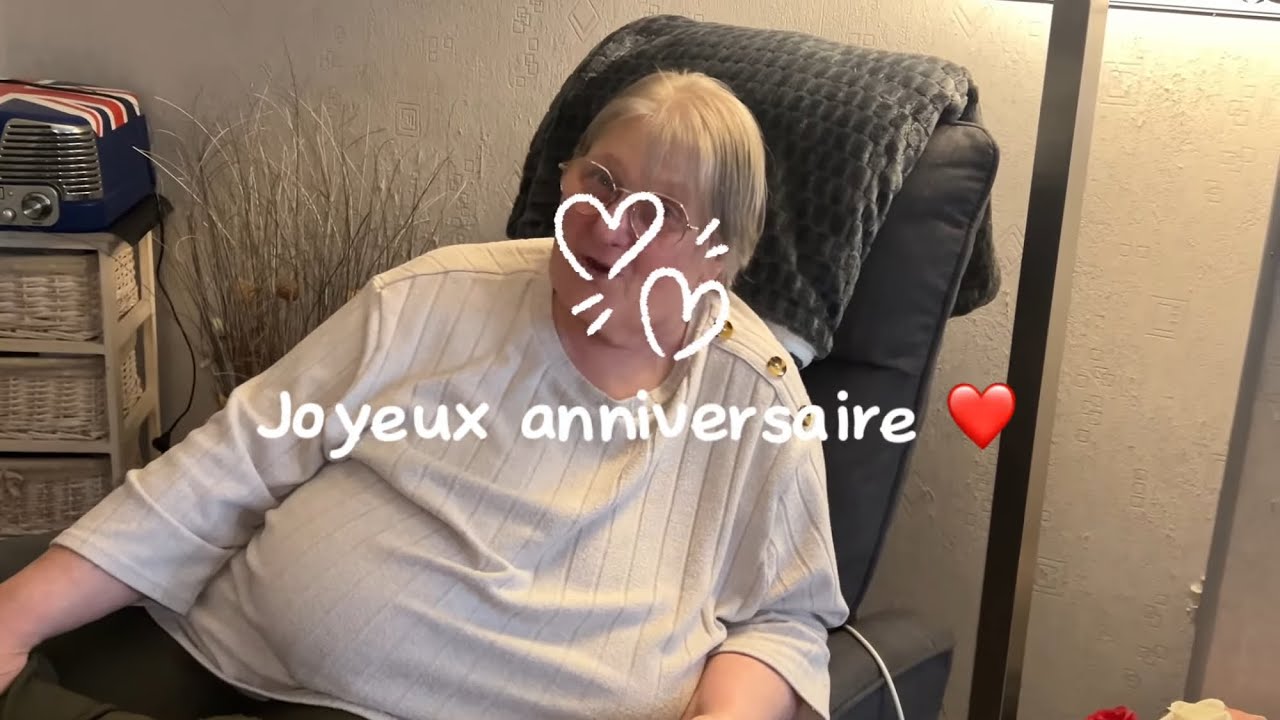 Joyeux anniversaire maman ❤️