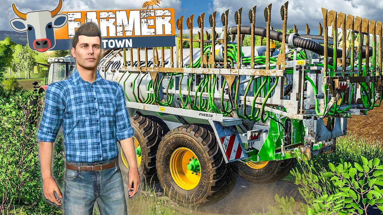 LS19 FarmerTown #75: Gülle und neuer Hof-Gast! | LANDWIRTSCHAFTS SIMULATOR 19