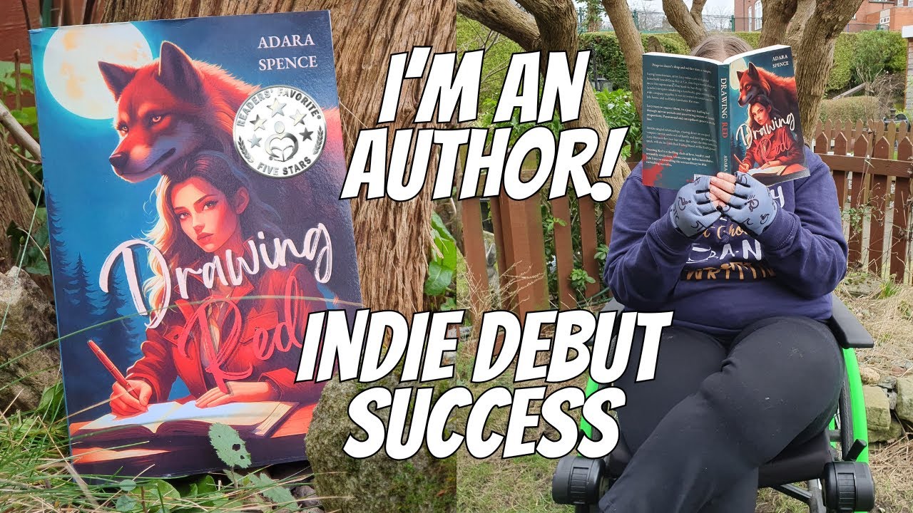 Successful Indie Author Debut: Drawing Red Release!