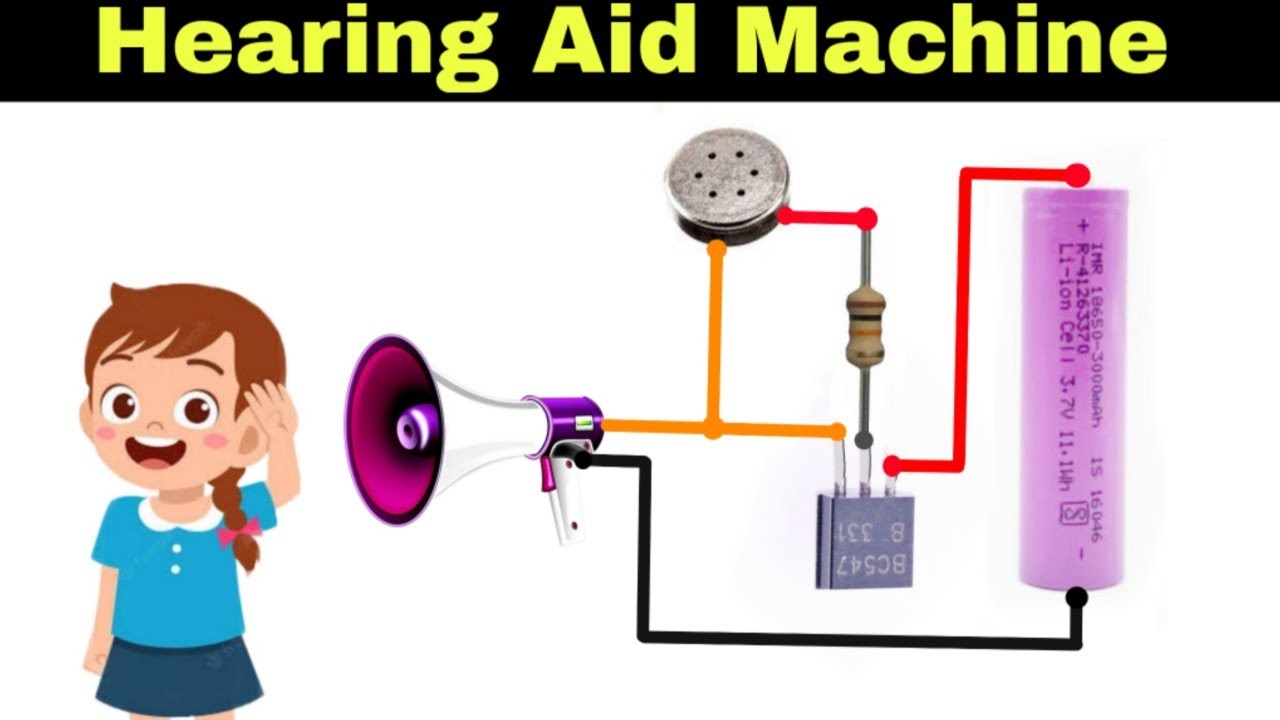 HOW TO MAKE A HEARING AID MACHINE USING TRANSISTOR
