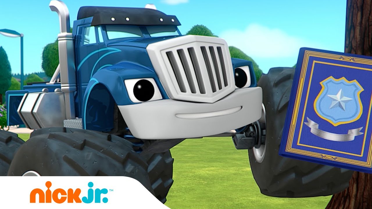 Blaze y los Monster Machines | &iexcl;El auto de polic&iacute;a Blaze resuelve un misterio! 🚨 | Nick Jr.