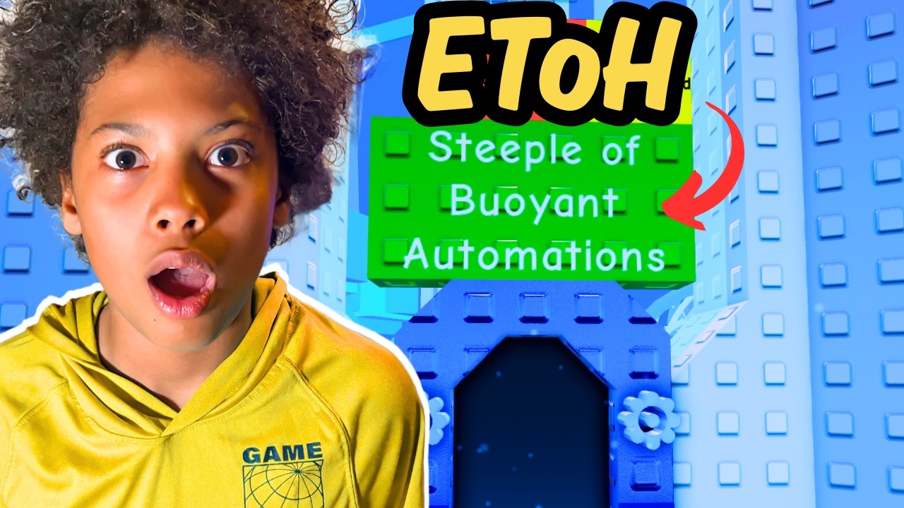 *NEW HARDEST* EToH Steeple of Buoyant Automations ROBLOX (SoBA)