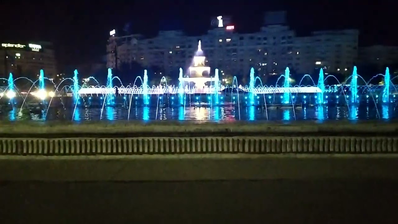 Fountains of Bucharest Romania 2025